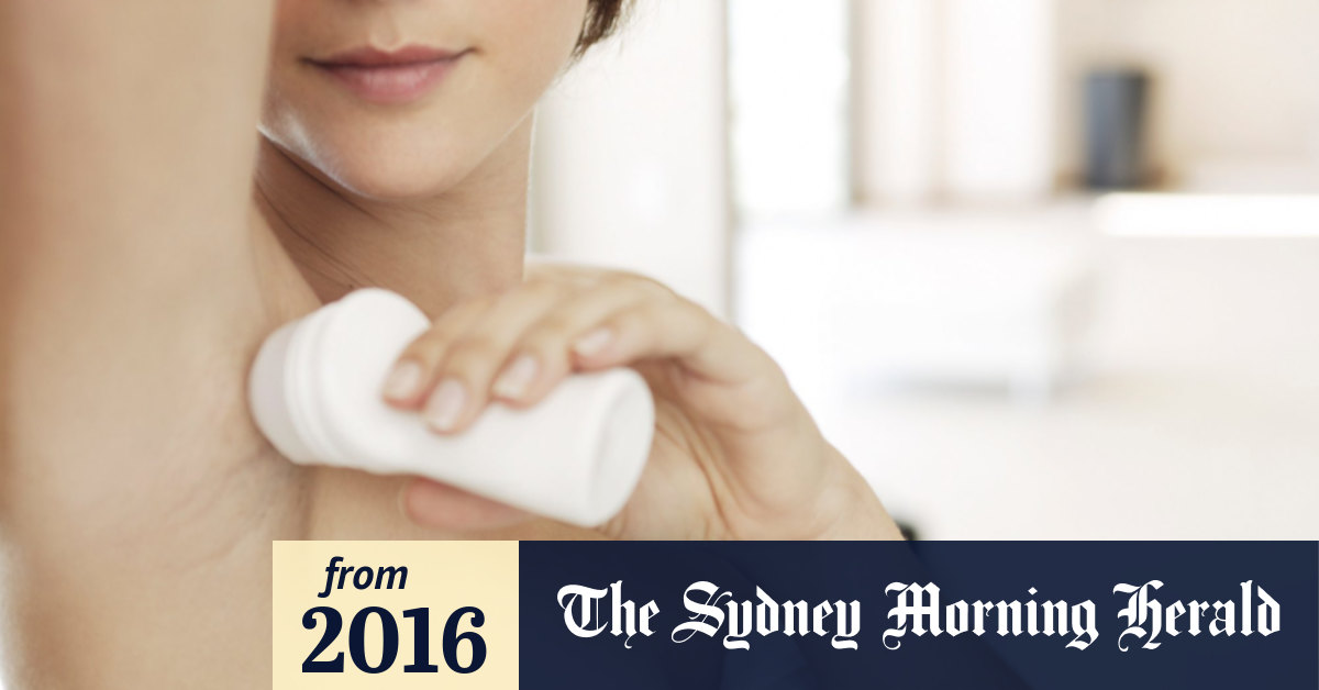 Sweating the effects of antiperspirants